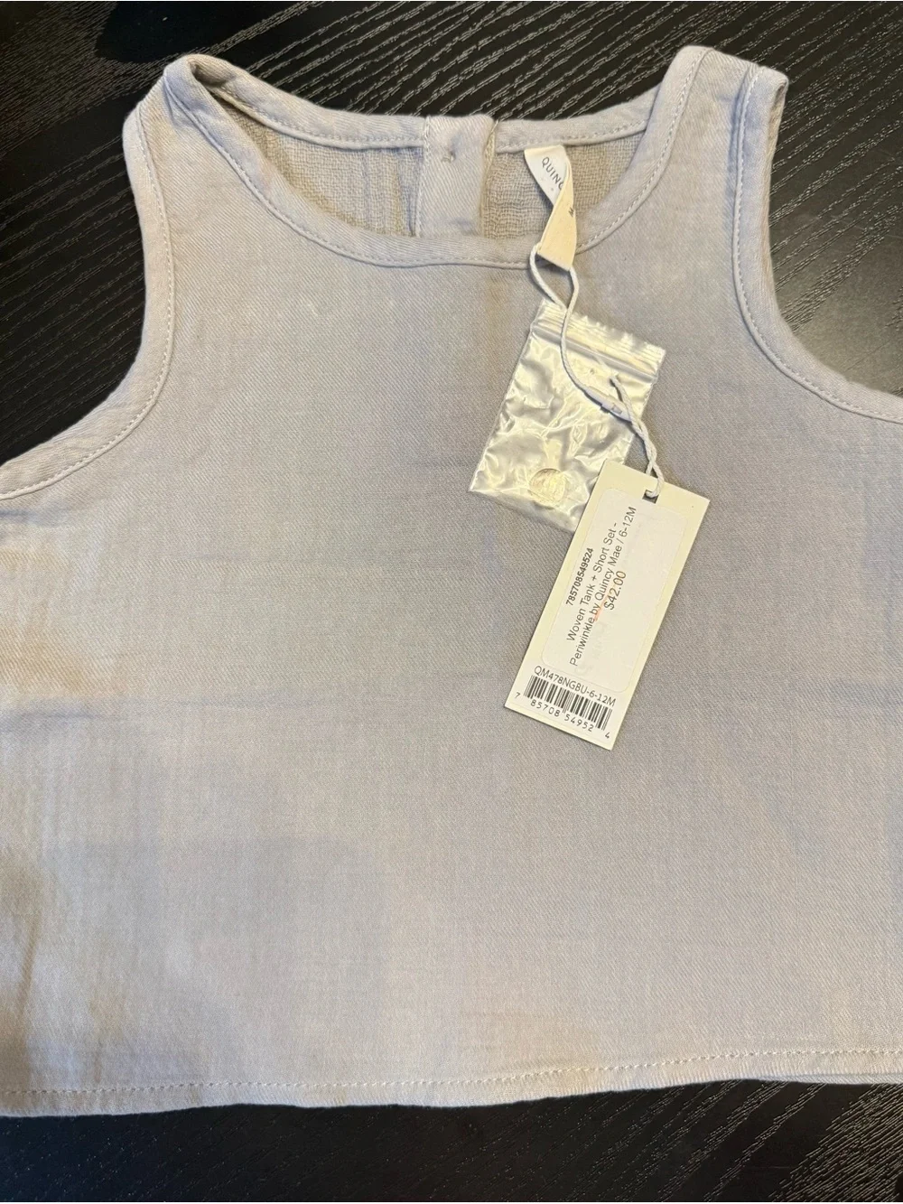 Quincy Mae Kids Tank Top & Bloomers Set in Light Lavender